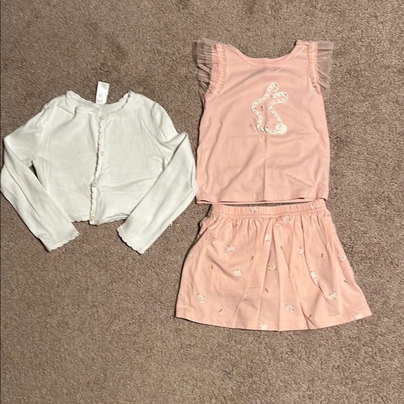 Carter’s 3-Piece Girls' Outfit Set - Picture 1 of 4